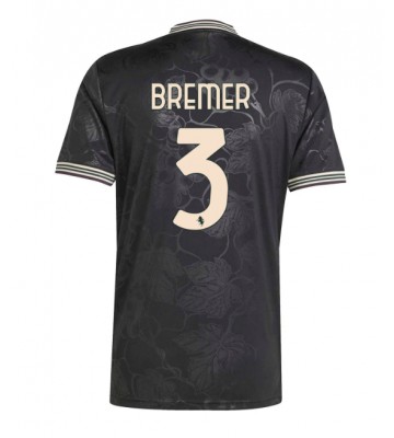 Juventus Gleison Bremer #3 Tredjetrøje 2025-26 Kortærmet